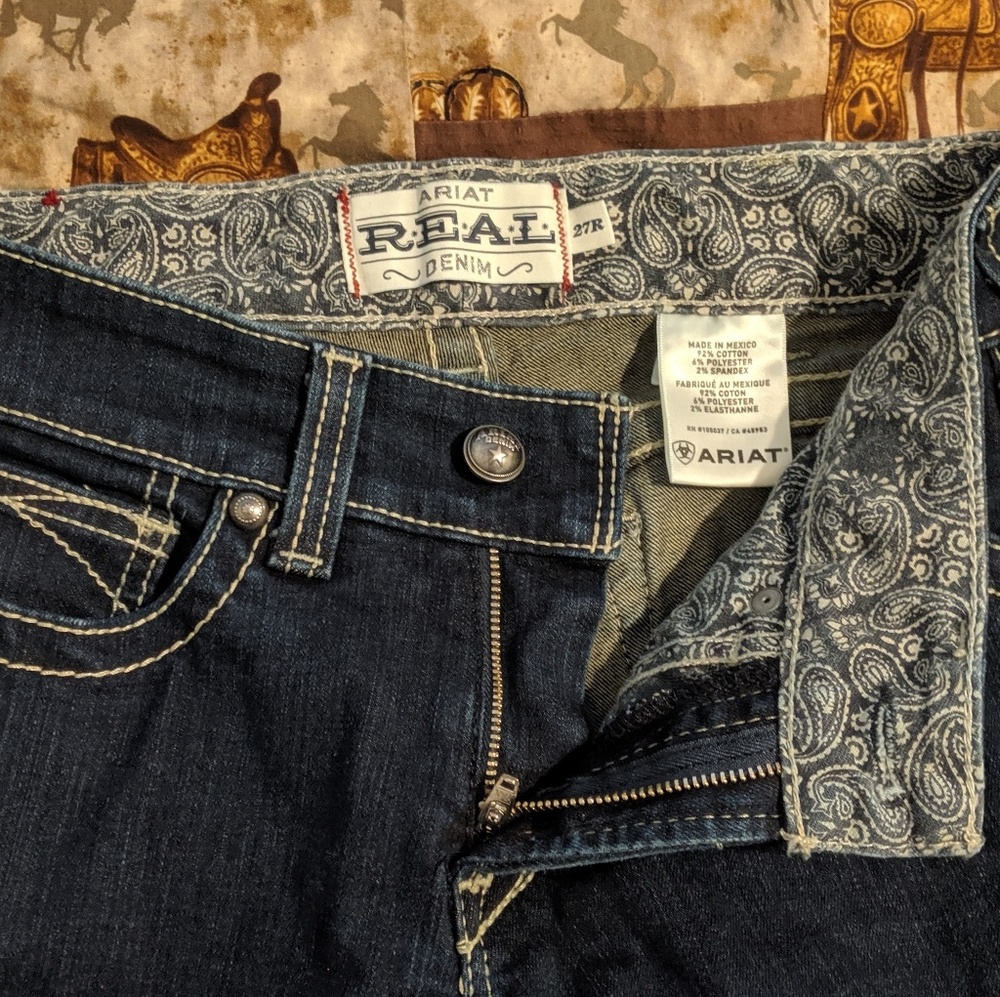 Ariat boot cut jeans